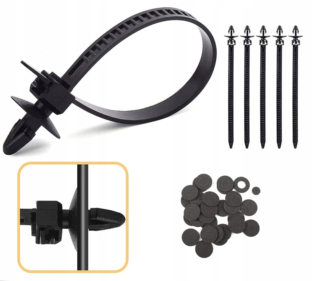 Кліпси автомобільні кліпси штифти до автомобіля оббивка 900 штук демонтаж монтаж Доставка