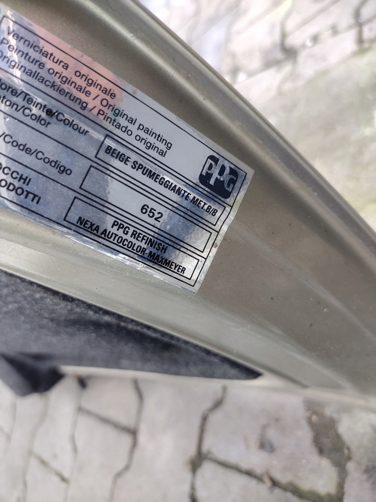 фото №9, Кришка багажника багажника fiat panda 652