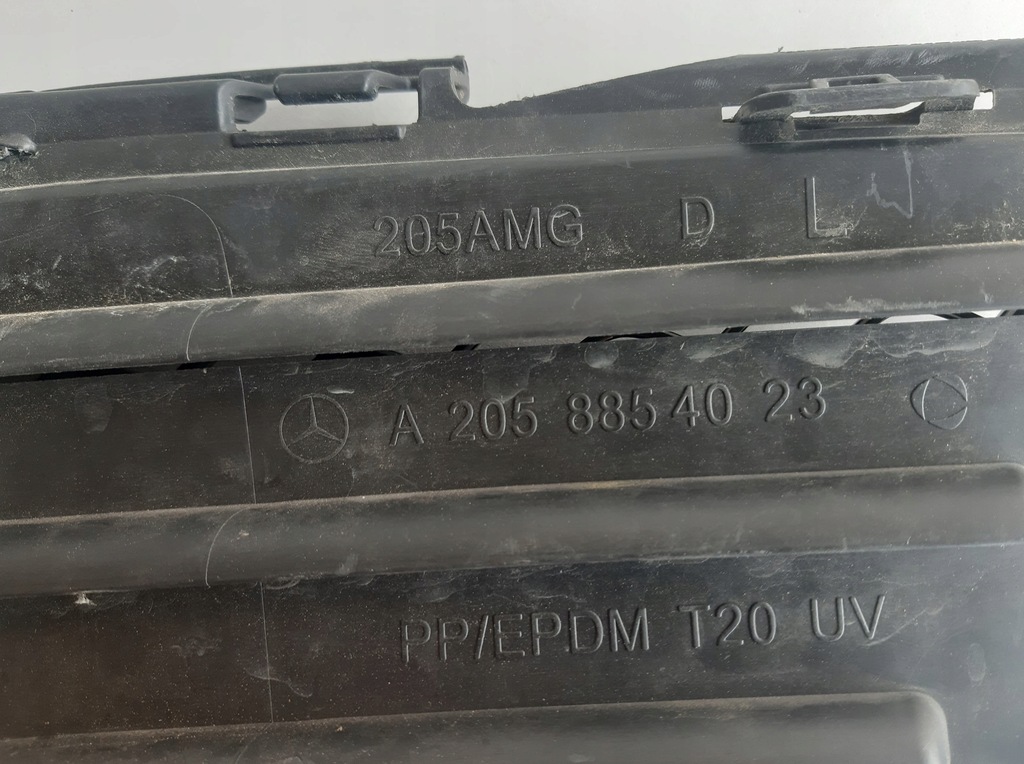 фото №6, Mercedes 205 amg бампер ніч пакет решітка радіатора