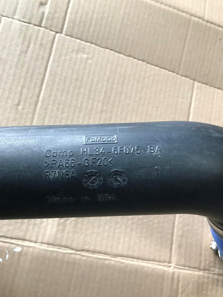 фото №2, Ford f150 raptor 2017-2020 шланг труба інтеркулер повітря