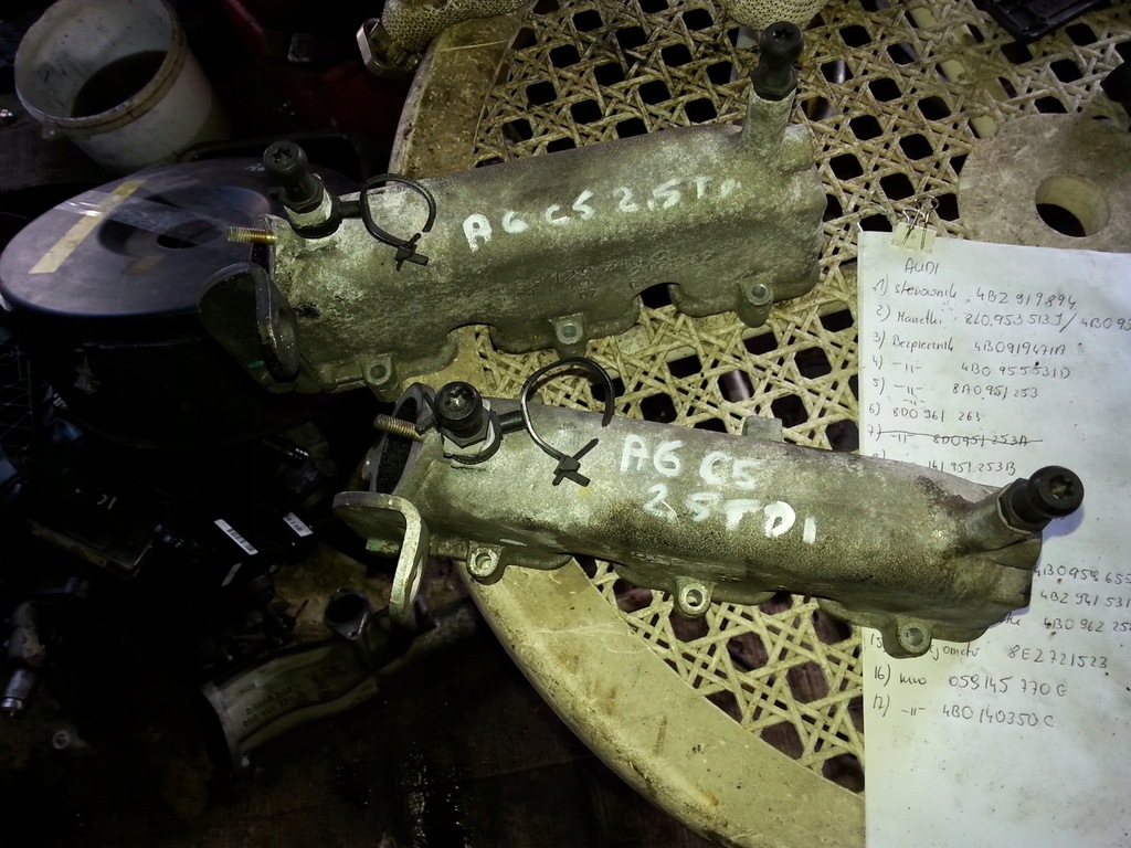 фото №1, Audi оригінальний номер 059129713q колектор всмоктуючий