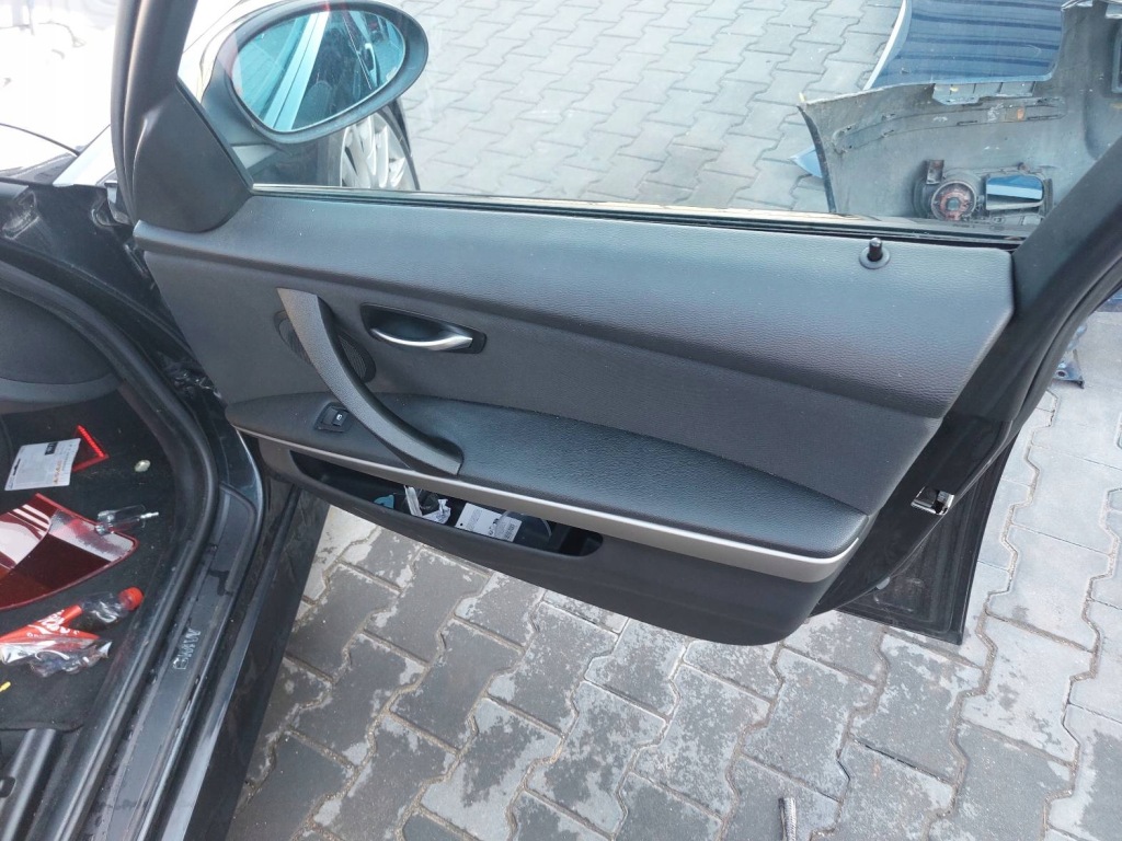 фото №7, Сидіння комплект лівий правий заднє сидіння задня + обшивки bmw e91 kombi touring