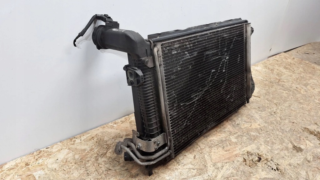 Радіатор води кондиціонера комплект  3c0121253s vw passat b6 1.9tdci 05- в Україні