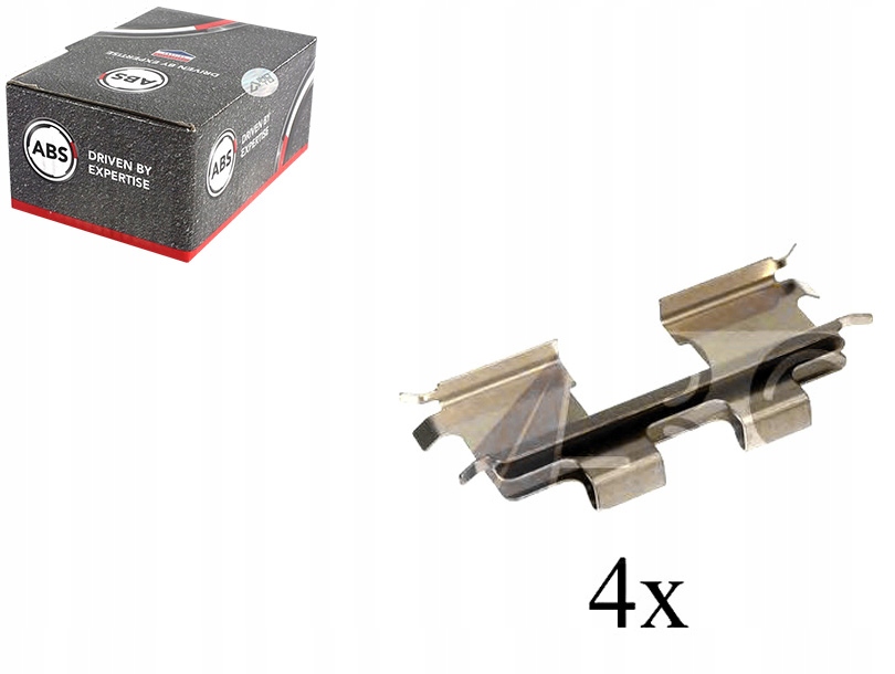 фото №1, Набор монтажный тормозных колодок hyundai getz 1.6 tb