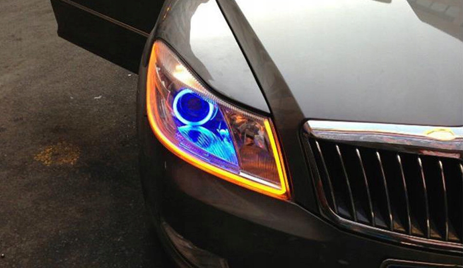 фото №2, Еластичний світло do рух dziennej лампи led drl