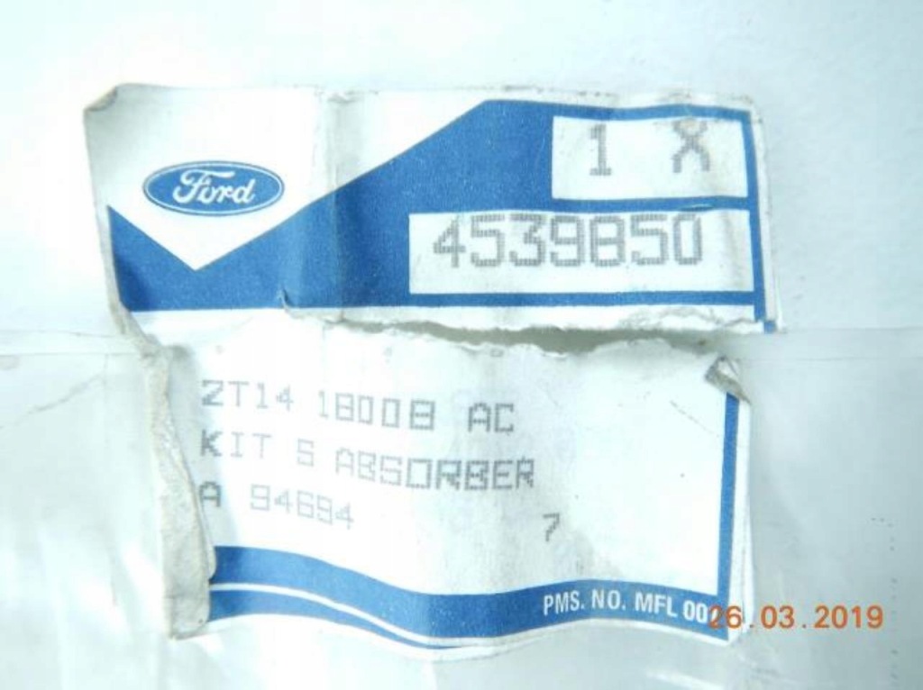 фото №5, Ford оригінальний номер 4 539 850 амортизатор