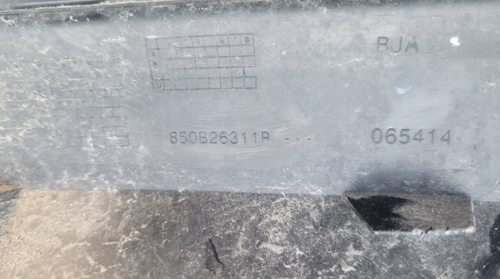 фото №8, Renault clio v накладка-спойлер спойлер накладка диффузор бампера задняя заднего // 1773