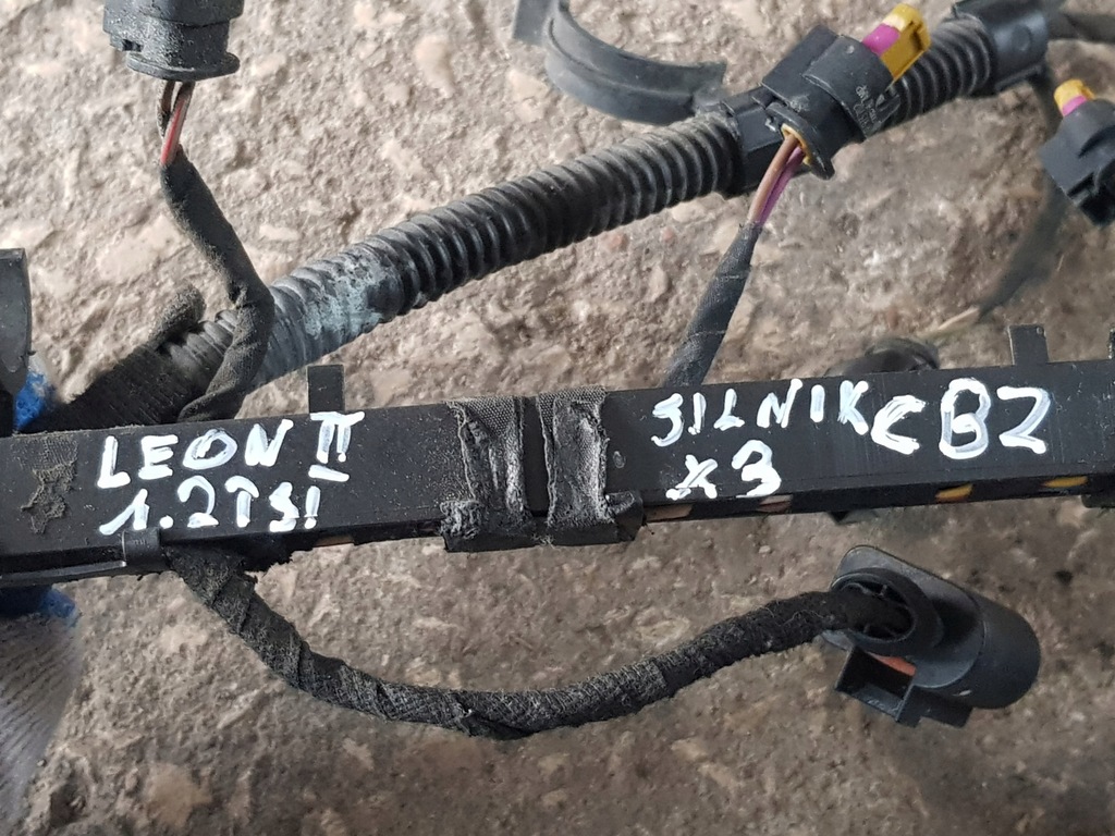 фото №11, Електропроводка двигуна / 1.2 tsi tfsi - cbz / - seat leon ii 2 - vw golf vi 6