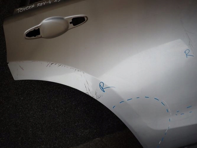 фото №7, Toyota rav4 rav 4 13- двері праве задні задня