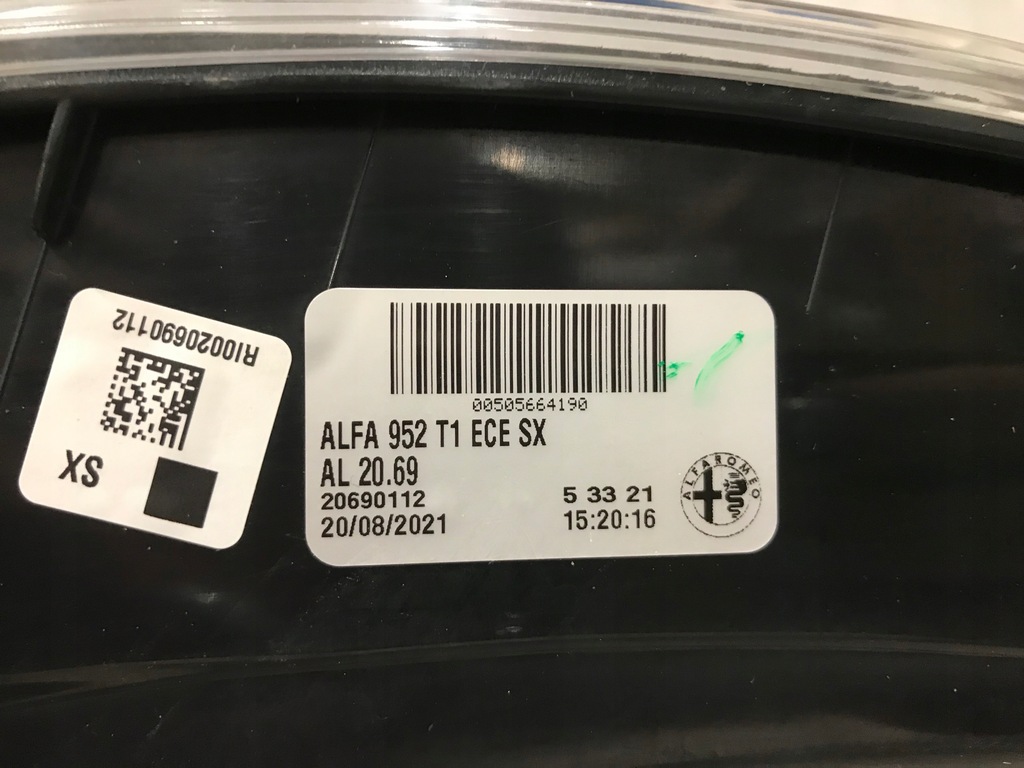 фото №5, Alfa romeo giulia qv лампа задняя левая наружная led europa