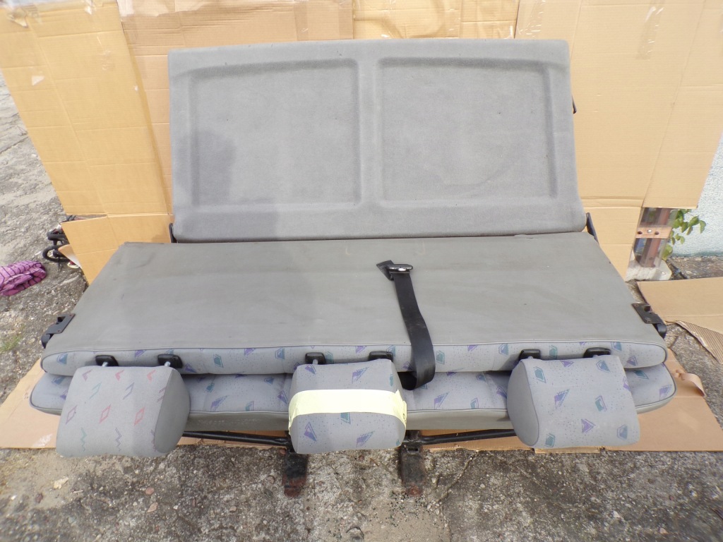 фото №9, Vw transporter t4 сидіння заднє сидіння 3 місцева iii ряд