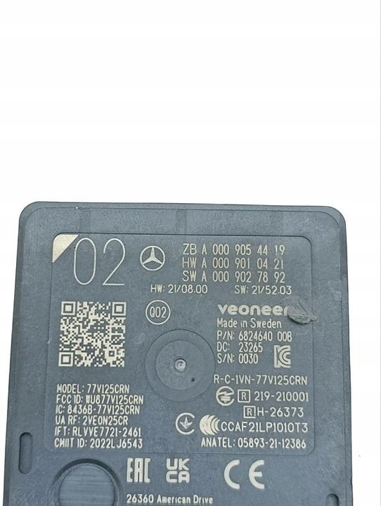 Блок управления мертвого pola mercedes-benz eqs suv 2023 a0009054419 Киев