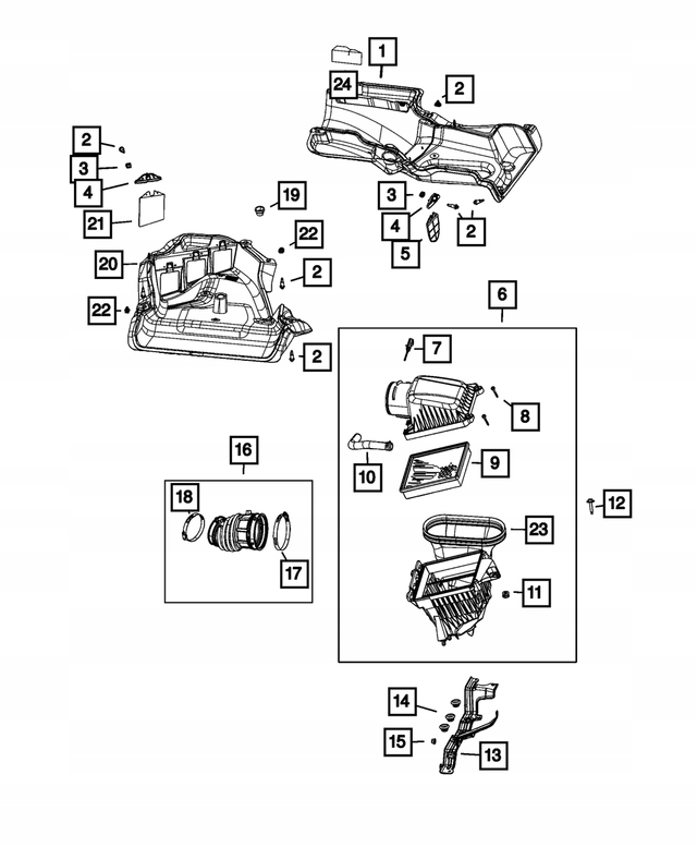 фото №6, Система пластиков hydro guide jeep wrangler 392 jl 6.4 hemi srt комплект