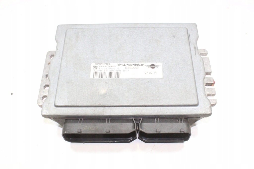 фото №3, Бортовой компьютер двигателя mini cooper r50, r53 7557395 1.4l бензиновый 55kw 2006