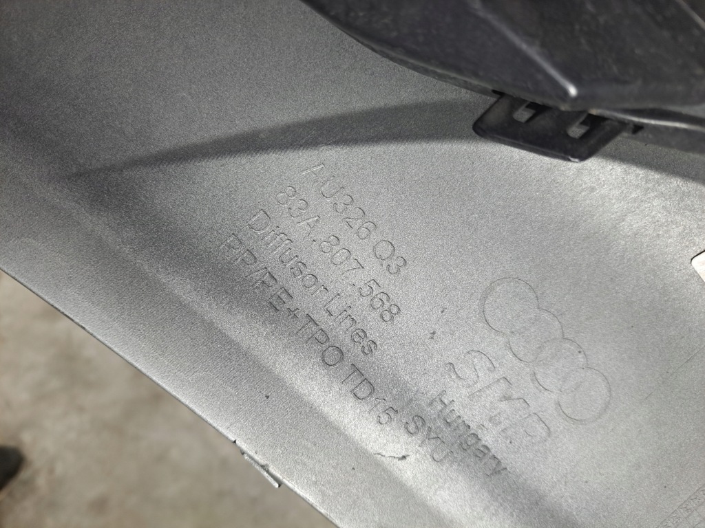 фото №9, Накладка бампера задняя задняя audi q3 83a