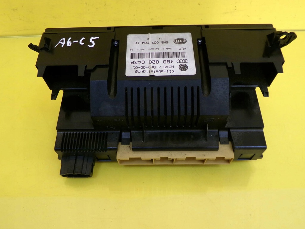 фото №7, Панель управление обдув кондиционера audi a6 c5 4b0820043p nr1029