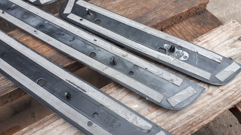 фото №12, S4 b8 a4 накладки пороговые sline накладки na пороги 4x