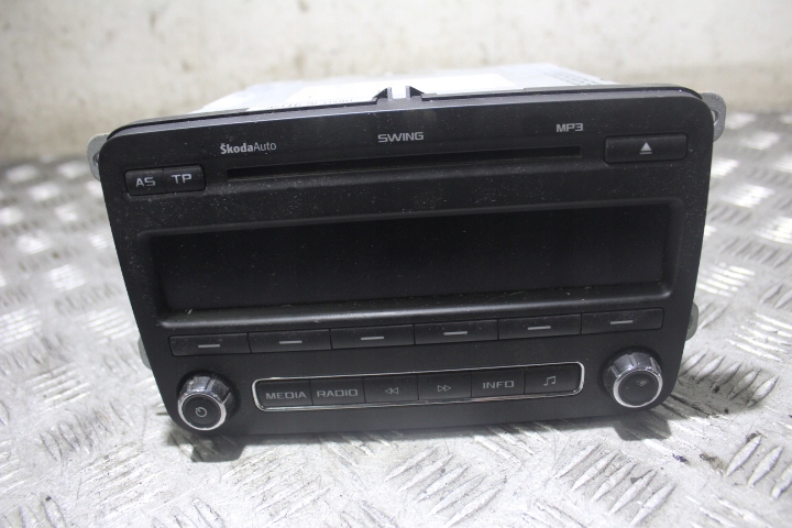 фото №1, Радіо skoda fabia ii
