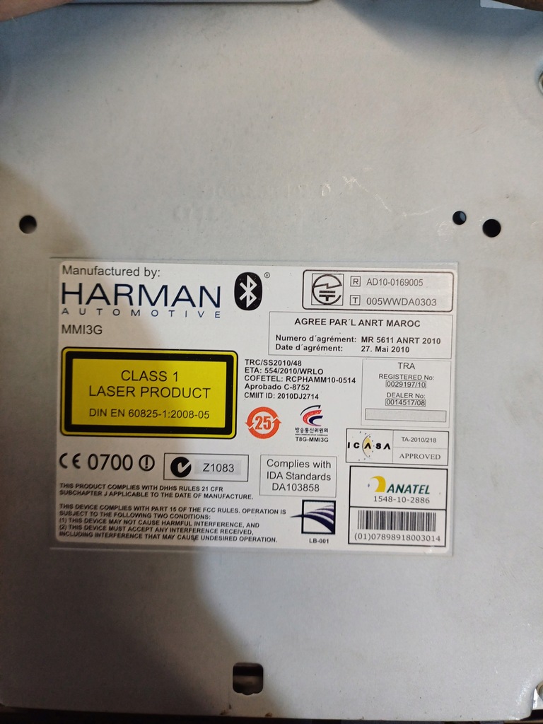 фото №8, Блок станция мультимедиа mmi a5 s4 b8 lift a4 nr. 8r1035746d