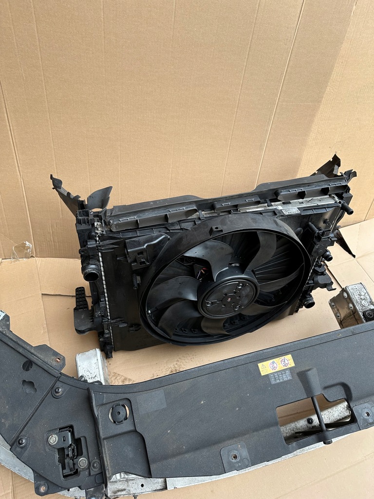 фото №5, Mercedes s klasa w222 pas передний kompletny радиатор усилитель