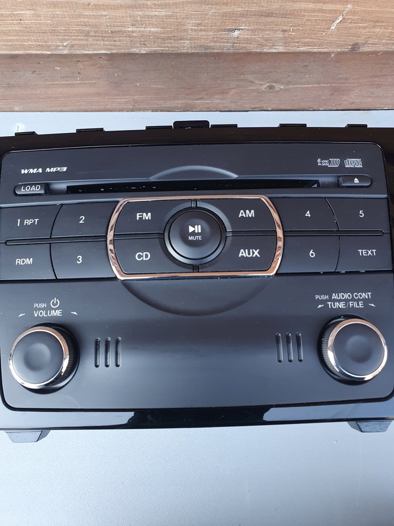 фото №4, Радіо радіопрогравач cd mazda 6 ii ger4669rx