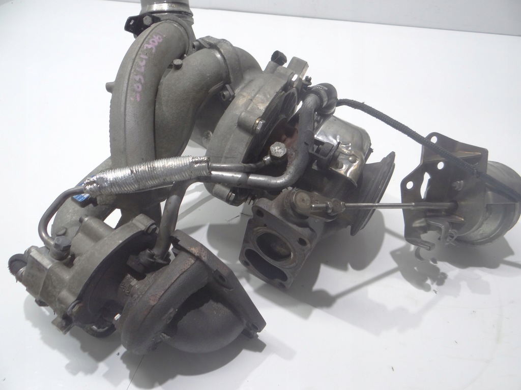 фото №9, Турбіни bmw x3 e83 lift bi turbo 306d5 комплект