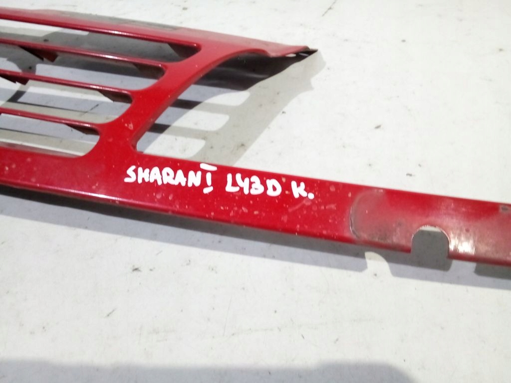 фото №6, Vw sharan i 1 решётка радиатора решётка радиатора решётка радиатора ly3d омыватель