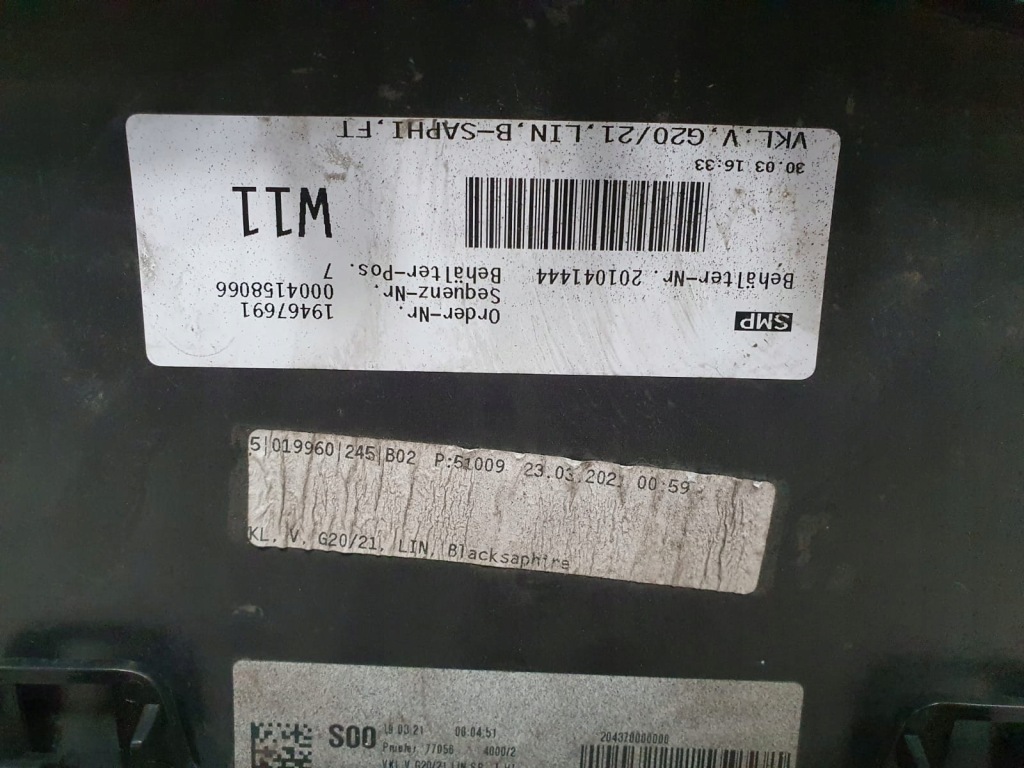 фото №7, Bmw 3 g20 g21 sport бампер перед передній led