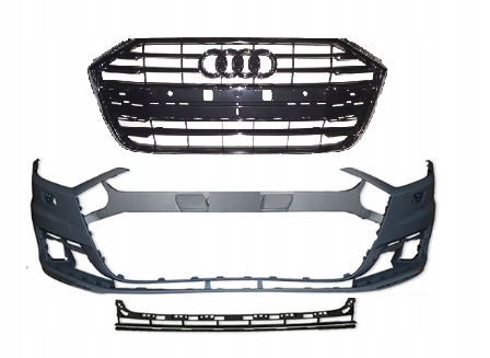 фото №1, Audi a8 d5 4n 2017+ бампер передний перед pdc4