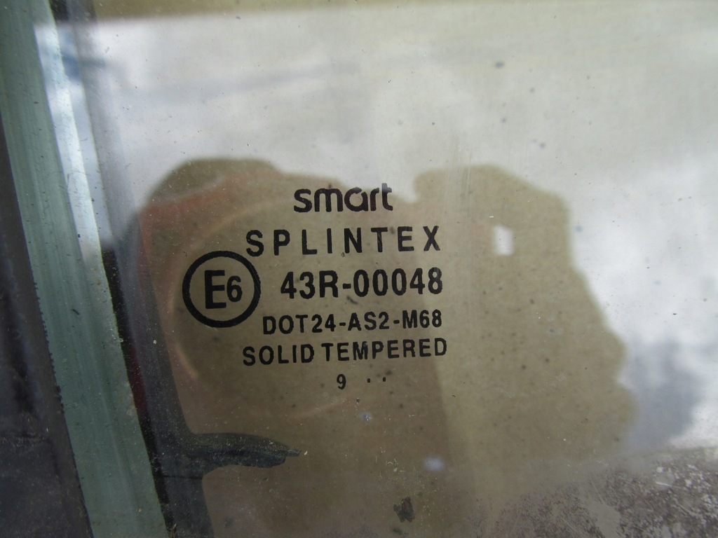фото №6, Smart fortwo 98-04 скло двері права малий c402