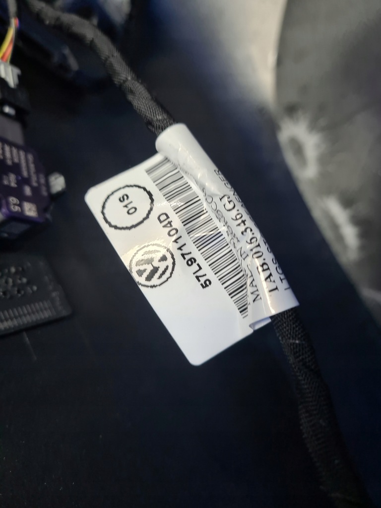 фото №12, Бампер задний kompletny vw tayron lm7p pdc жгут | 57l807421 | задняя новый!