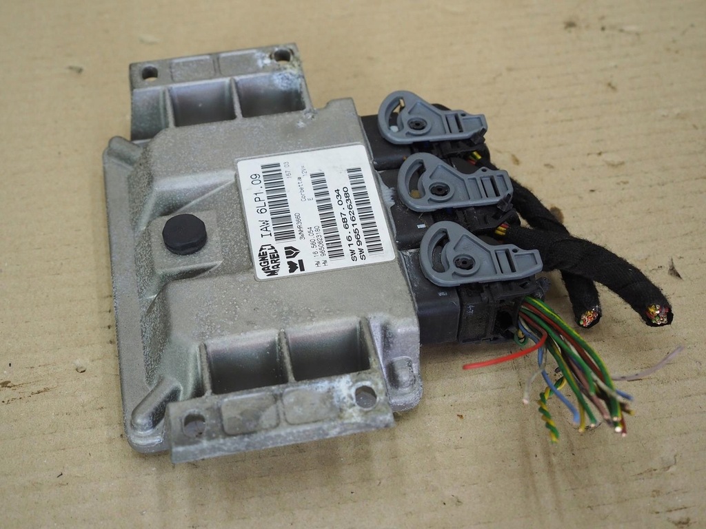 фото №5, Peugeot 206 cc 2.0 16v бортовий комп'ютер двигуна 9651626380