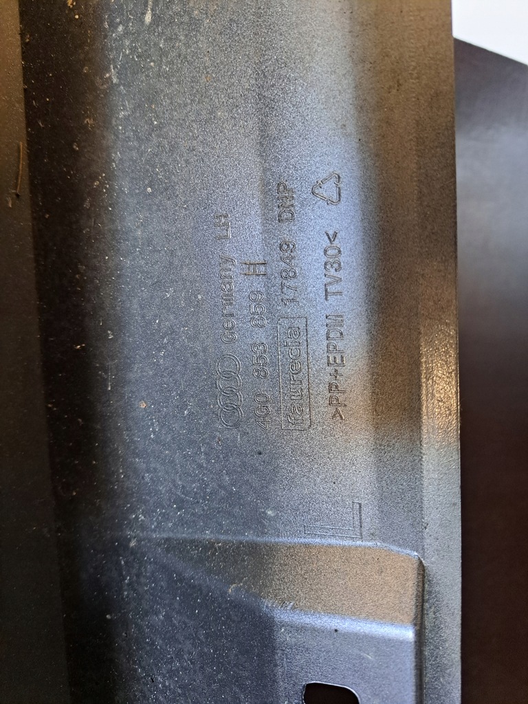 фото №12, Audi a6 c7 4g sedan lift s-line молдинг поріг права nowa lx7p 4g0853855m