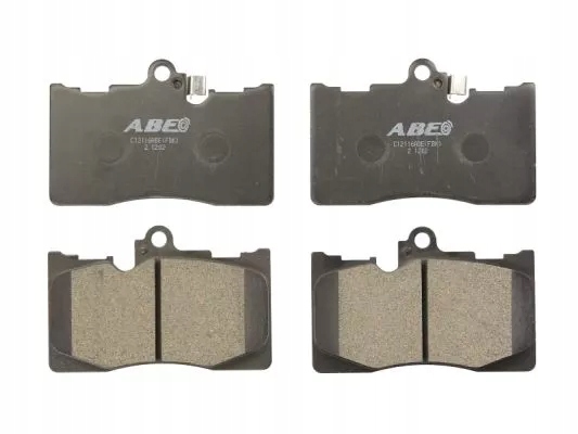 фото №1, Abe c12116abe набор тормозных колодок тормозных, тормоза дисковые