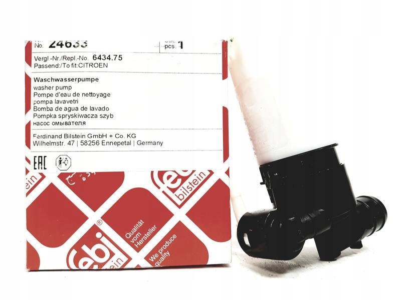 фото №15, Febi помпа розпилювача citroen