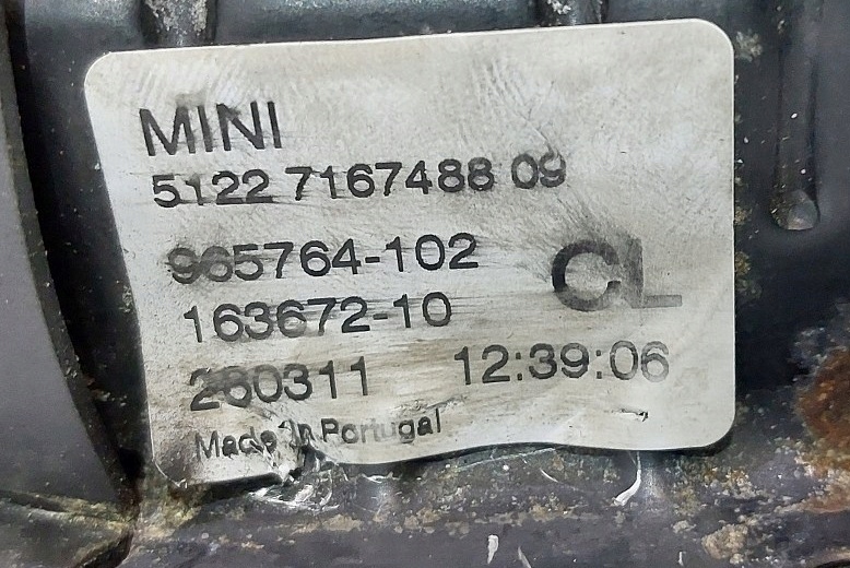 фото №4, Замок двері нижній mini clubman r55 11r 7167488