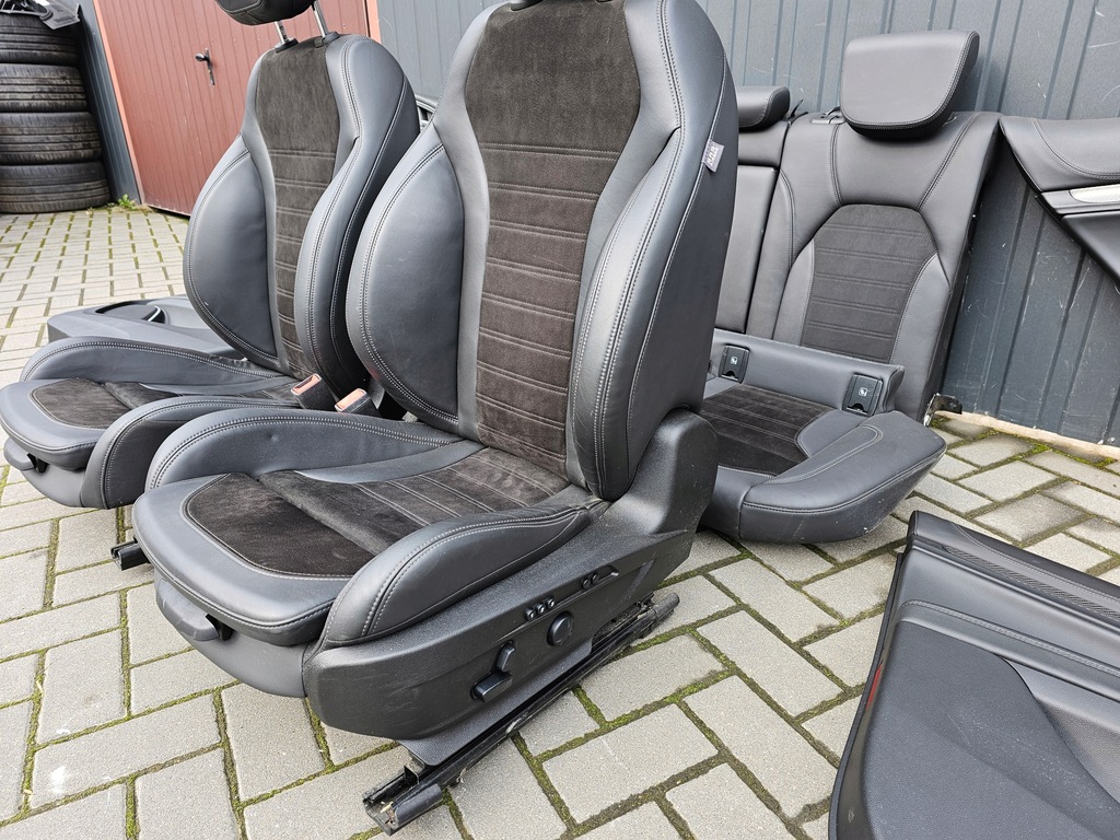 фото №5, Alfa romeo stelvio qv сидіння сидіння сидіння заднє сидіння обшивки середина