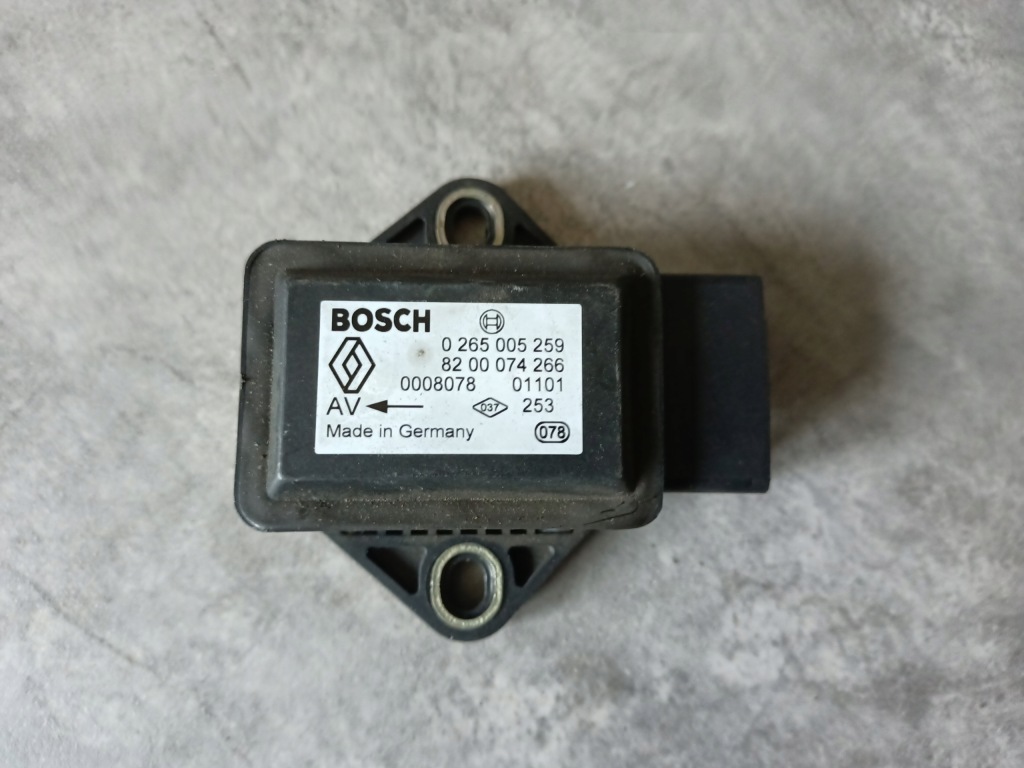 Купити Renault scenic i 2003 0265005259 датчик прискорення esp 0265005259