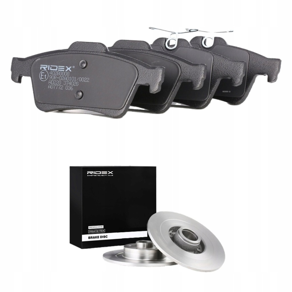 Купить Тормозные диски i тормозные колодки тормозные ridex задний  do renault laguna iii grandtour kt0/1