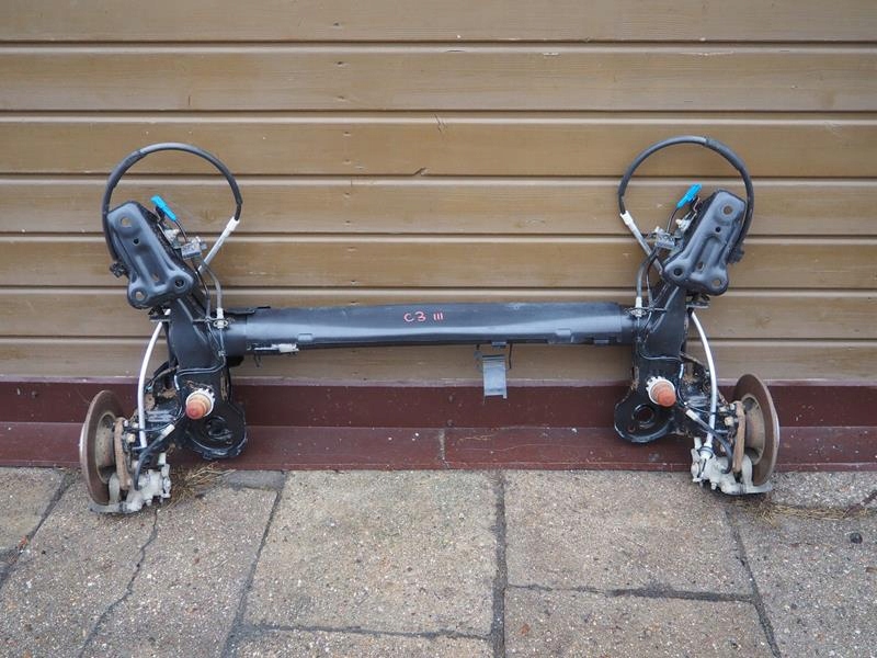 фото №1, Oś балка задняя задняя тормозные диски citroen c3 iii