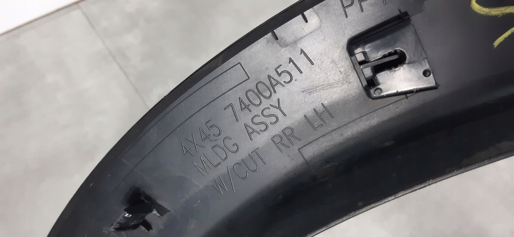 фото №7, Mitsubishi eclipse cross 18- молдинг крыла левый задняя левая задняя 7400a511