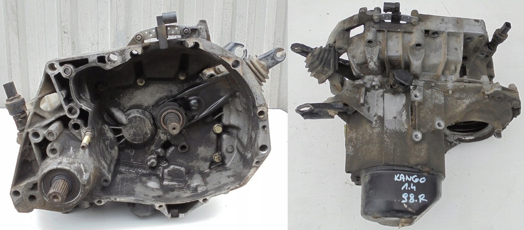 фото №1, Renault kangoo i 98 r 1.4 коробка передач передач jb3168