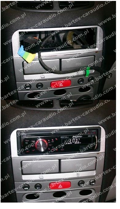 фото №4, Рамка радио серебристая alfa romeo 147 gt ram-40.113