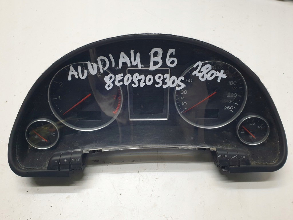 фото №1, Лічильник прилади audi a4 b6 8e09209305