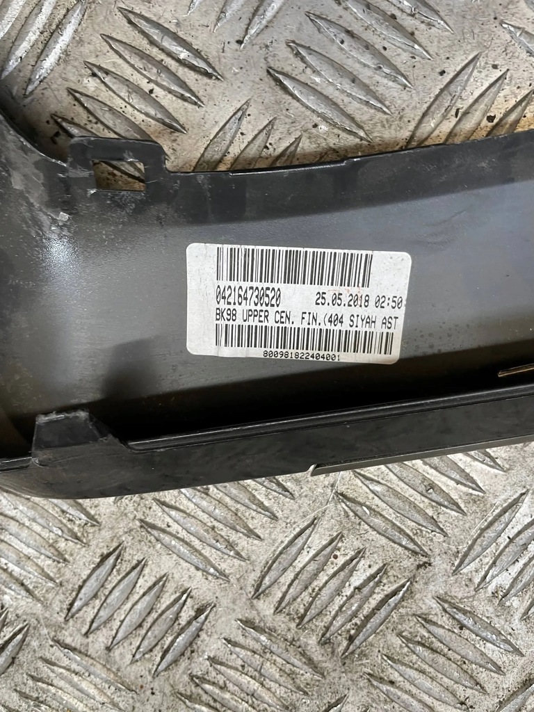 фото №4, Молдинг накладка решётка бампера хром renault clio iv 2018