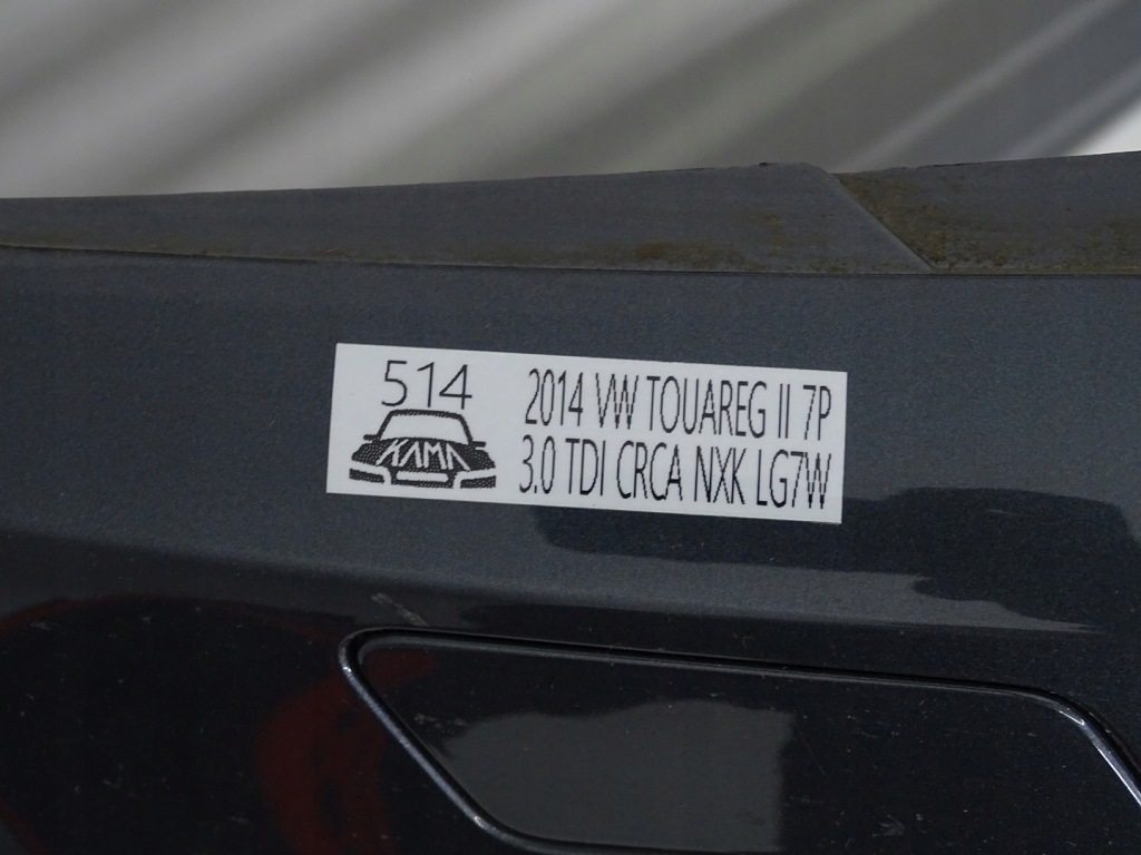 Комплект  бампер передок  передний под 4x pdc vw touareg 2 7p 10-14r lg7w Киев