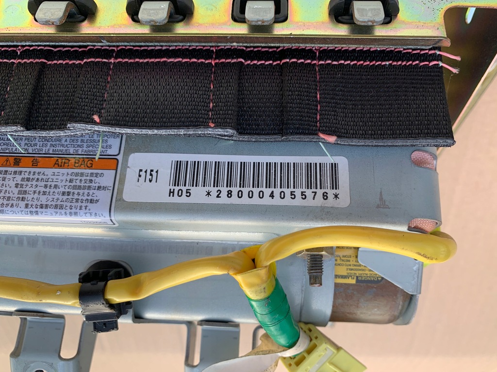 фото №3, Подушка безопасности пассажира подушка правая mazda rx-8 оригинал