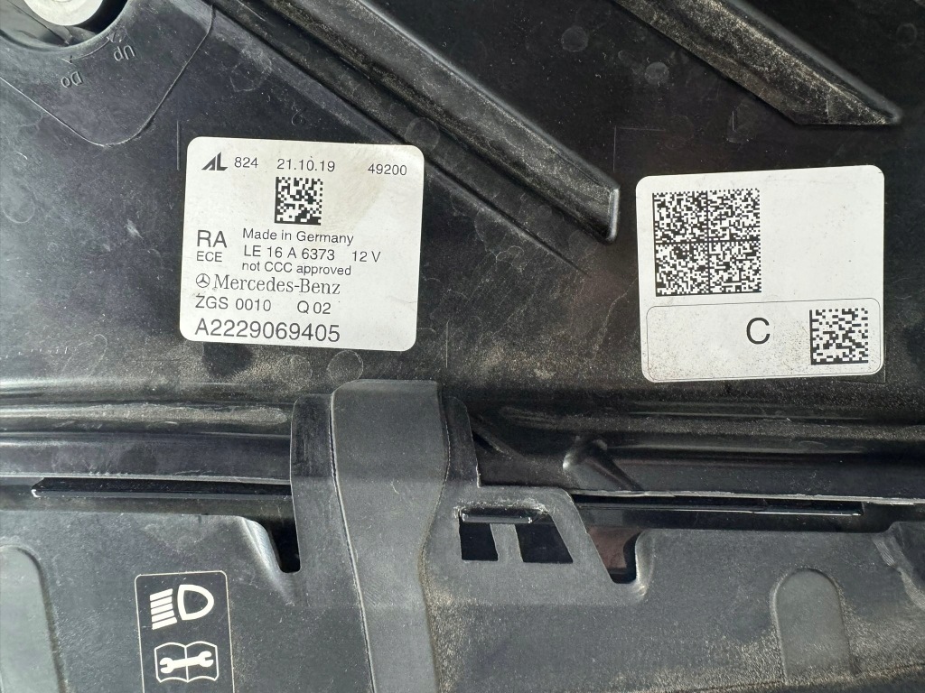 фото №5, Mercedes s klasa 222 w222 лампа права multibeam ніч vision lift