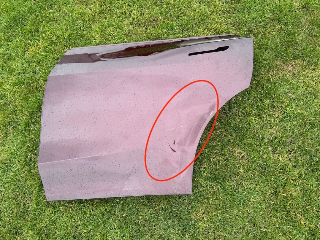 Tesla model y my дверь задняя левое задняя оригинал Доставка