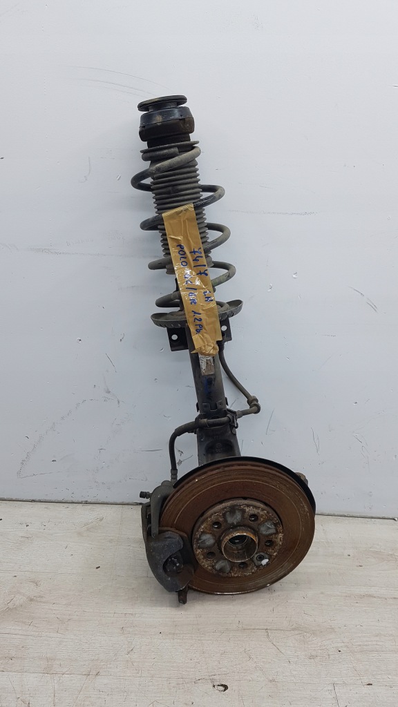 фото №1, Vw polo v lift 6r поворотный кулак амортизационная стойка левый